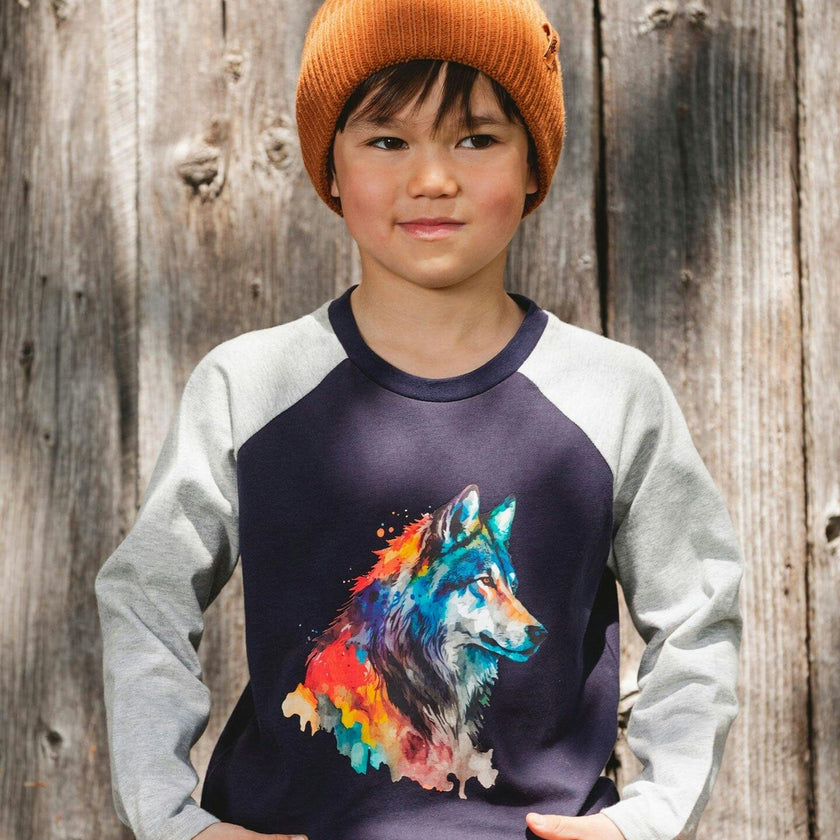 Long Raglan Sleeve Jersey Tee