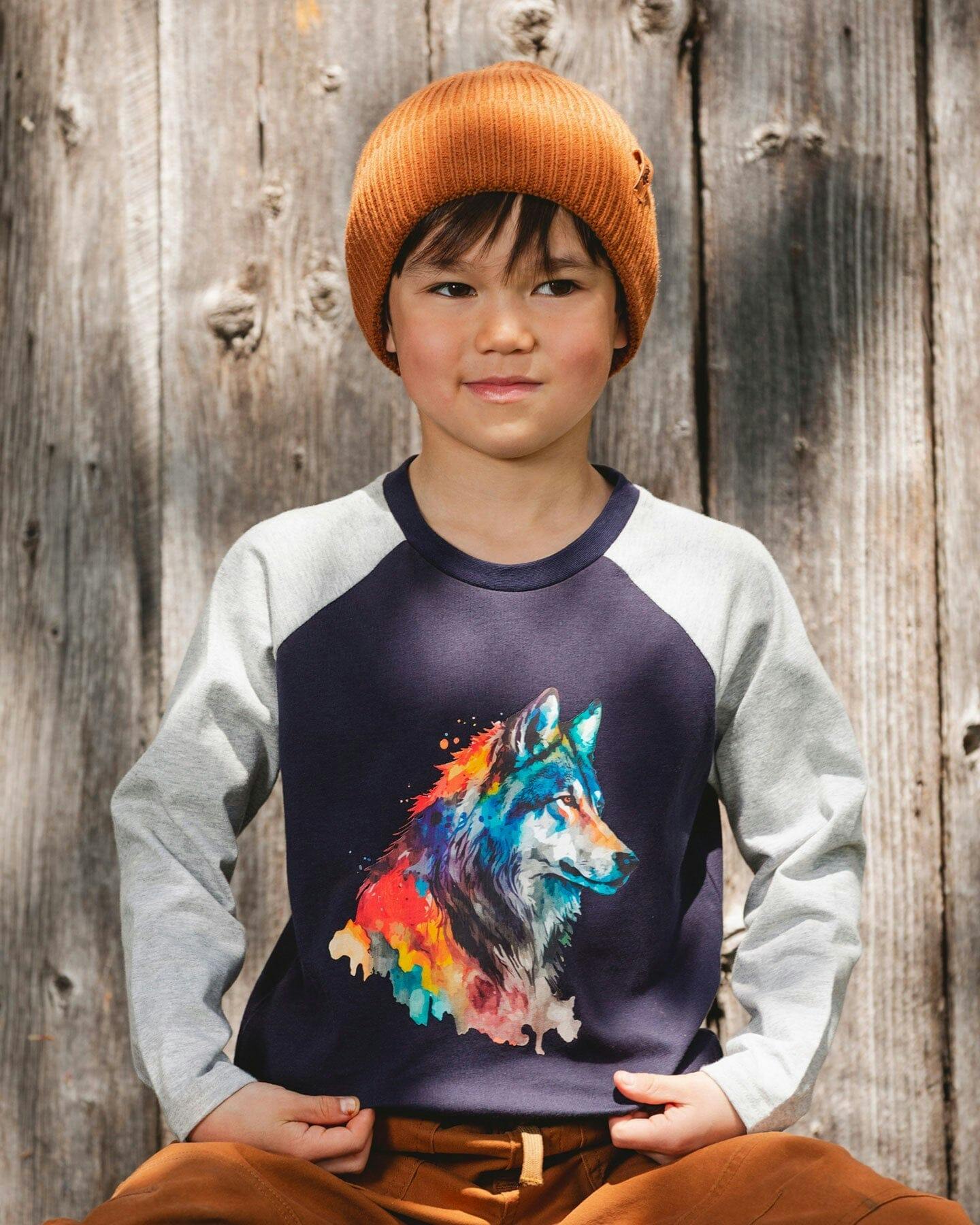 Long Raglan Sleeve Jersey Tee