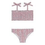 girls rosa vine smocked bikini