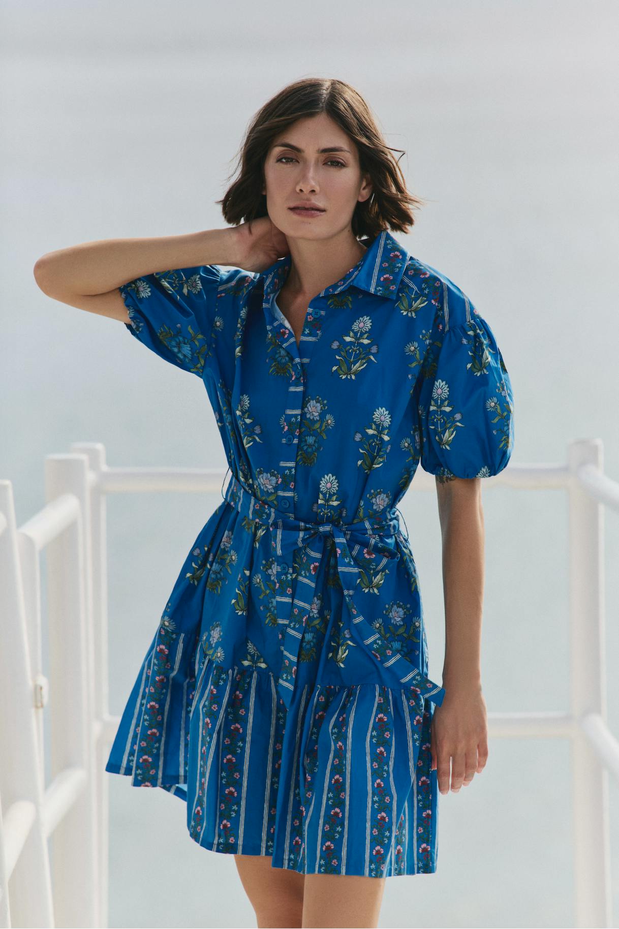 Becky Mini Dress in Party on Prairie