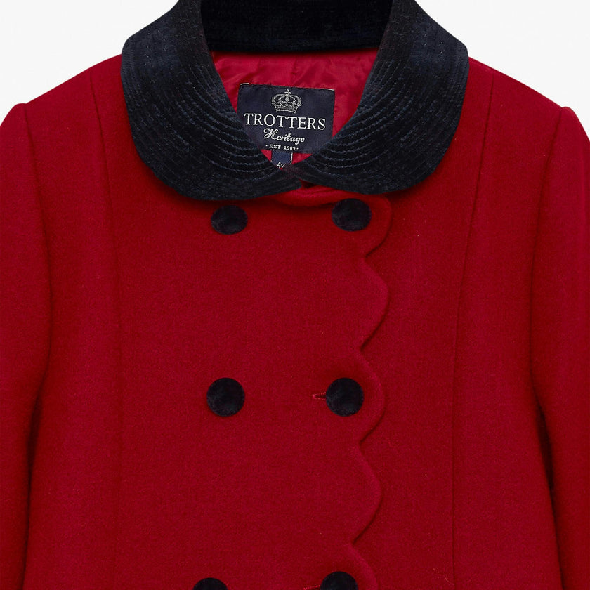Scalloped Edge Coat