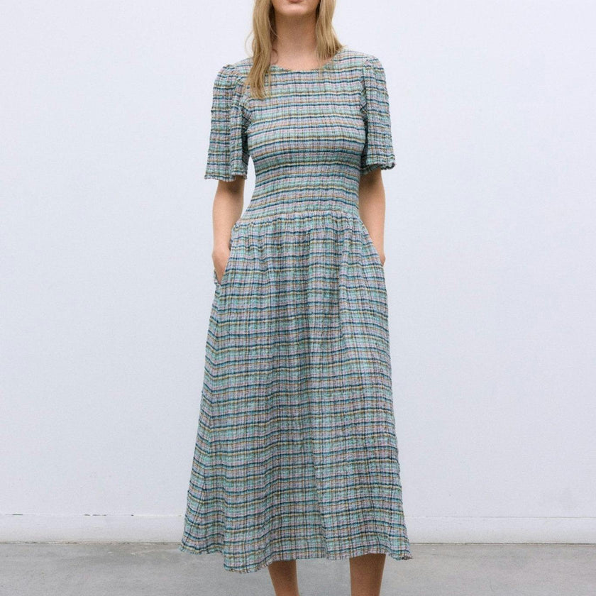 Zinnia Woman Dress Zinnia Check