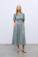 Zinnia Woman Dress Zinnia Check