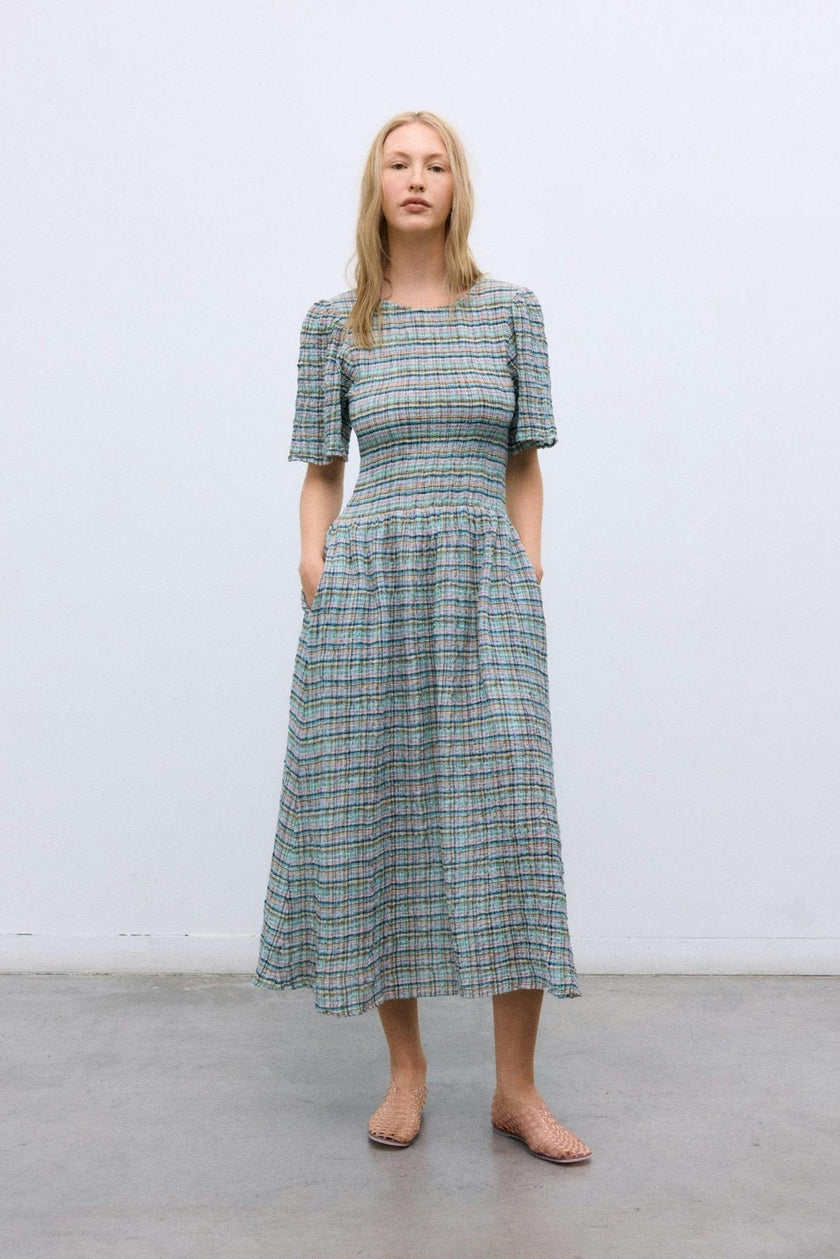 Zinnia Woman Dress Zinnia Check