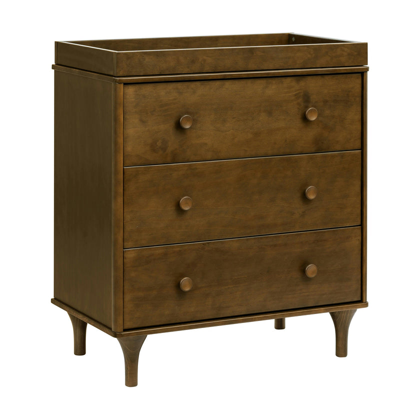 Babyletto Lolly 3-Drawer Compact Changer Dresser with Removable Changing Tray (34")
