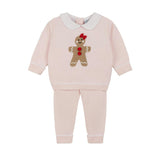 Girls Gingerbread Knit Set