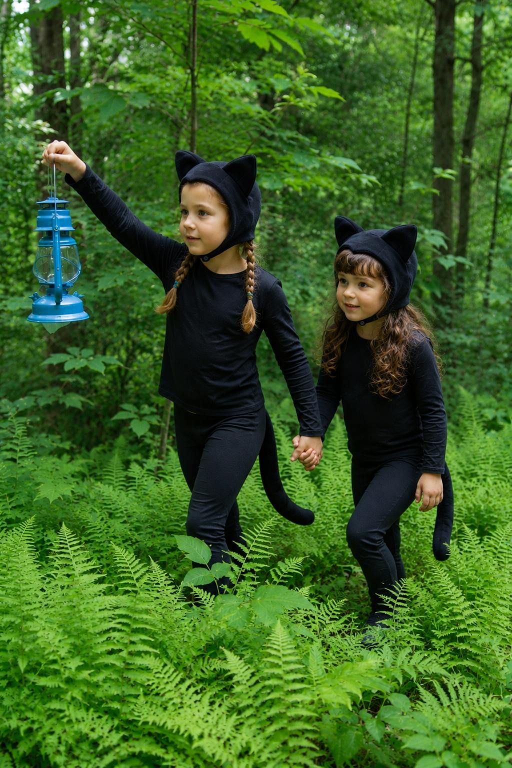 Black Cat Pajama Costume