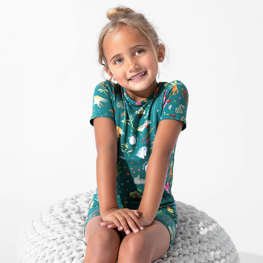 Mandrake's Potions & Herbs Bamboo Kids Pajama Short Set