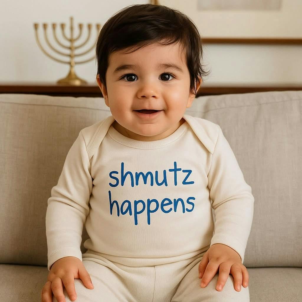 long sleeve graphic bodysuit | schmutz happens