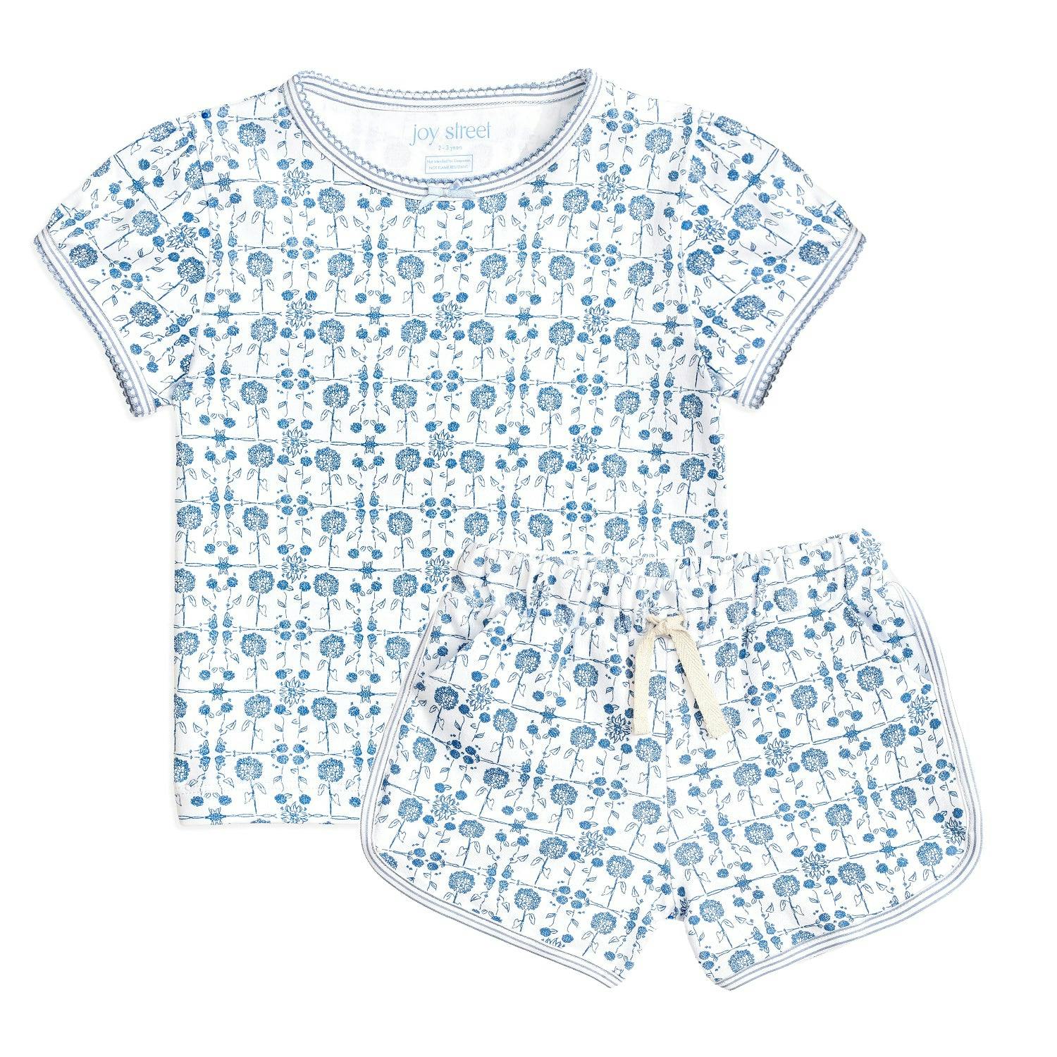 Blue Hydrangeas Kids Camp Set