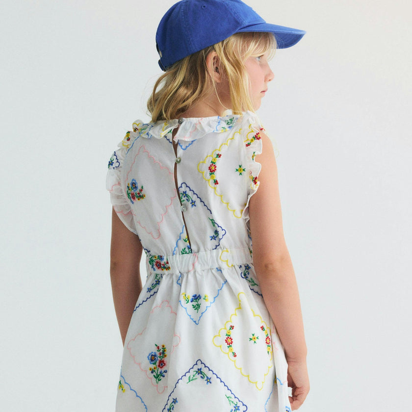 Jacinthe Dress Multicolor Embroidery