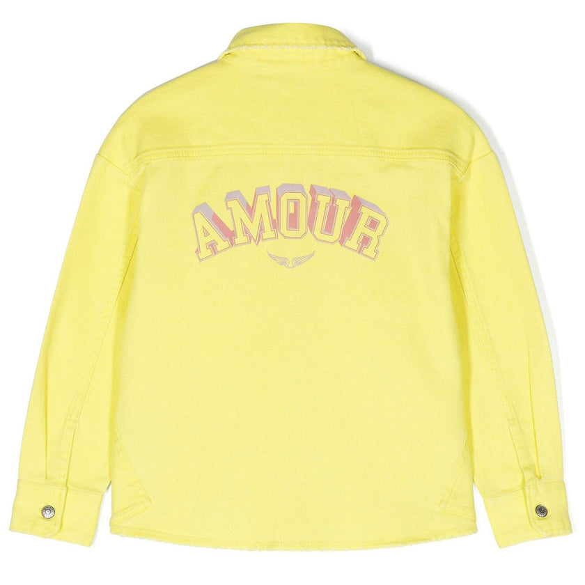 ZADIG & VOLTAIRE Straw Yellow Wings Jacket