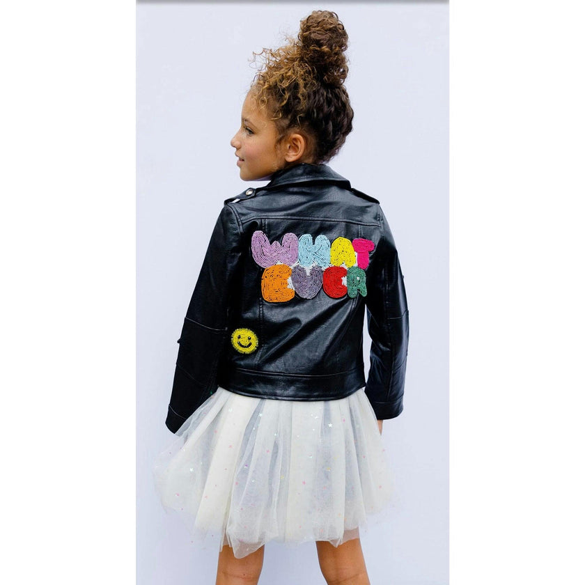 Whatever Beaded Leather
