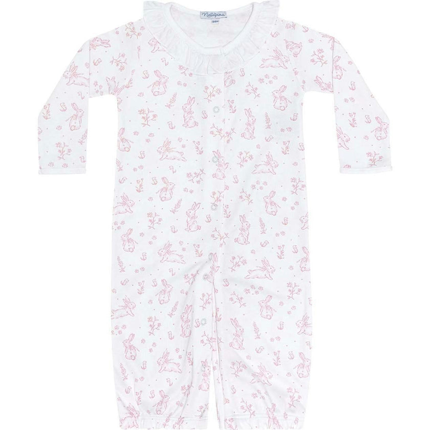 Pink Toile Converter Gown