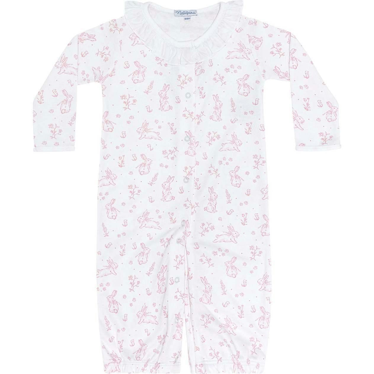 Pink Toile Converter Gown