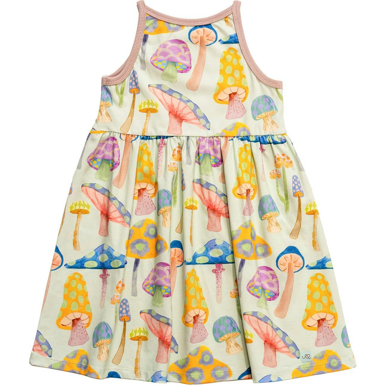 Sage Kids' Dress | Spring Garden