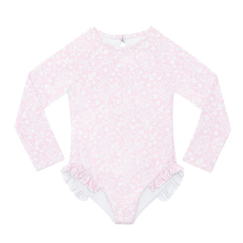 Reese Rashguard in Coral Sand Chintz