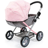 4-in-1 Toy Baby Doll Pram Stroller Cosy Set