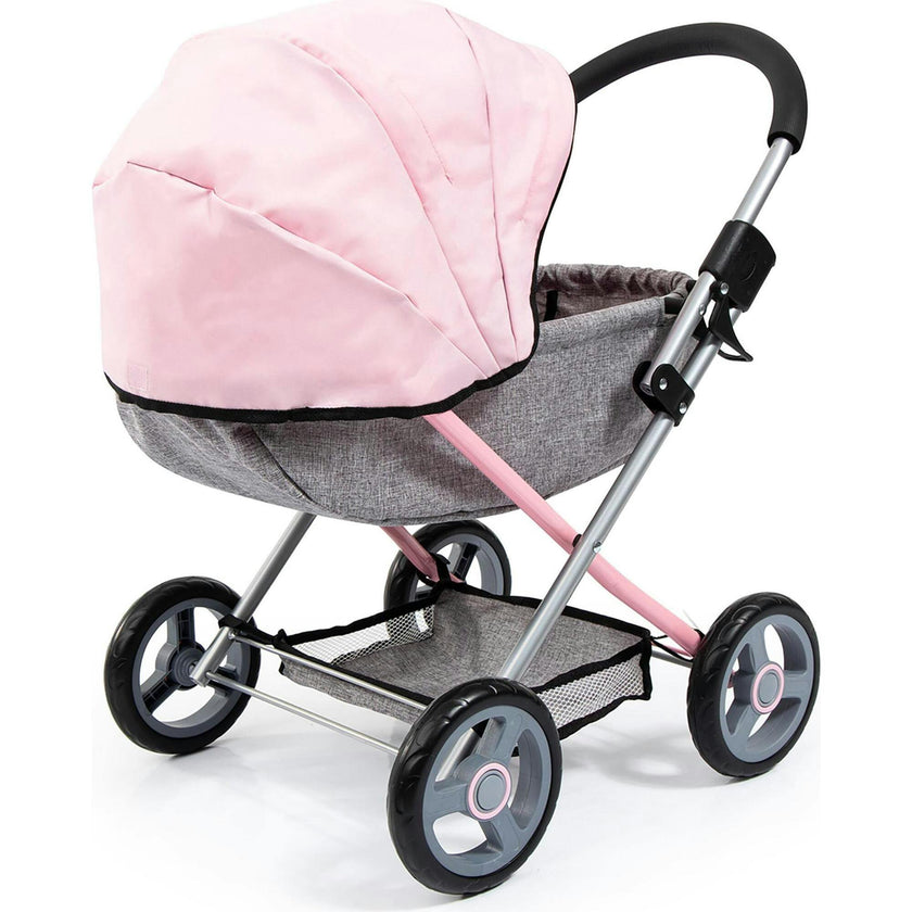 4-in-1 Toy Baby Doll Pram Stroller Cosy Set