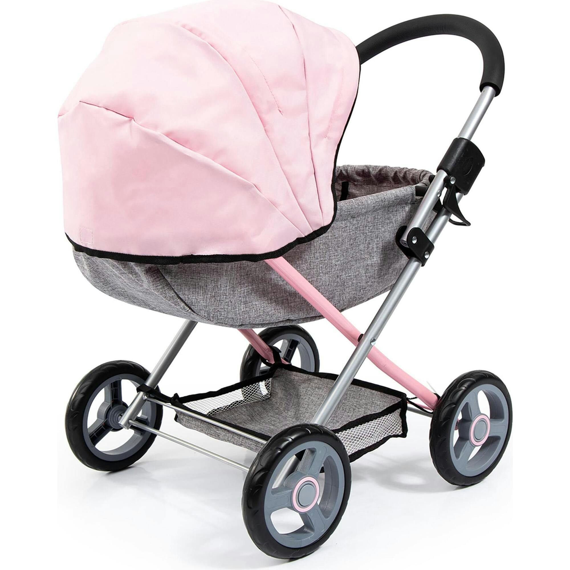 4-in-1 Toy Baby Doll Pram Stroller Cosy Set