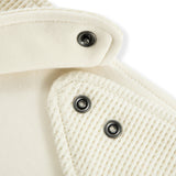 Vanilla Waffle Kerchief Bib