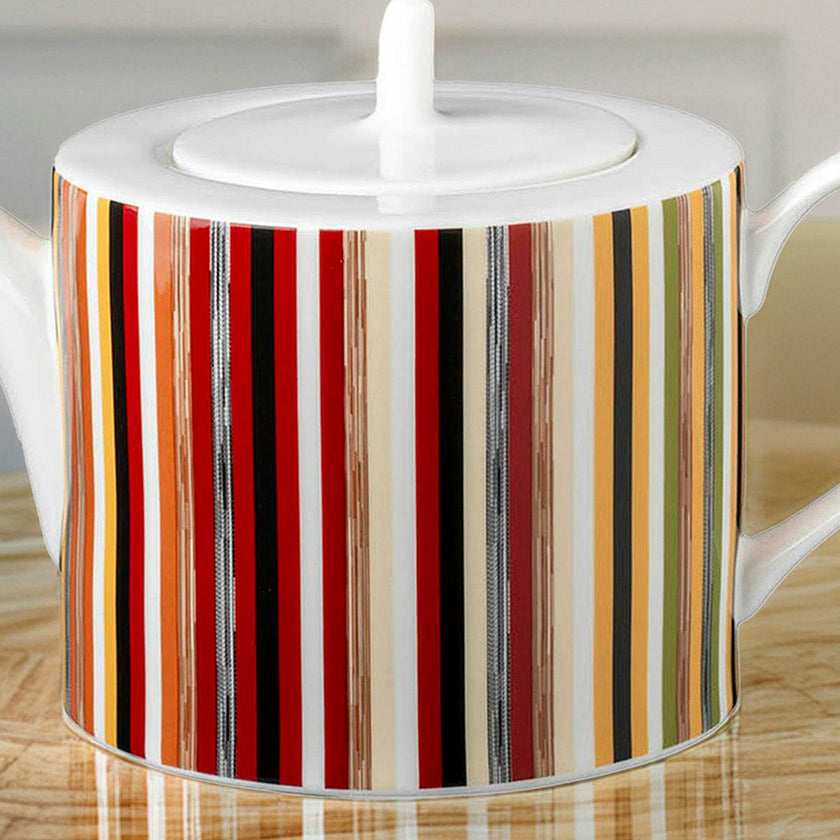 Tea Pot-Coffee Pot STRIPES JENKINS 148 - Ø 12 x H 13 Cm