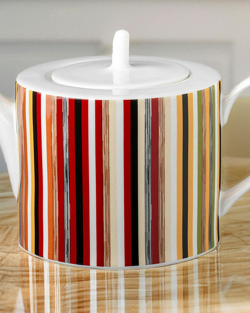 Tea Pot-Coffee Pot STRIPES JENKINS 148 - Ø 12 x H 13 Cm