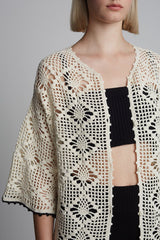 VIOLET CROCHET COVER UP | IVORY