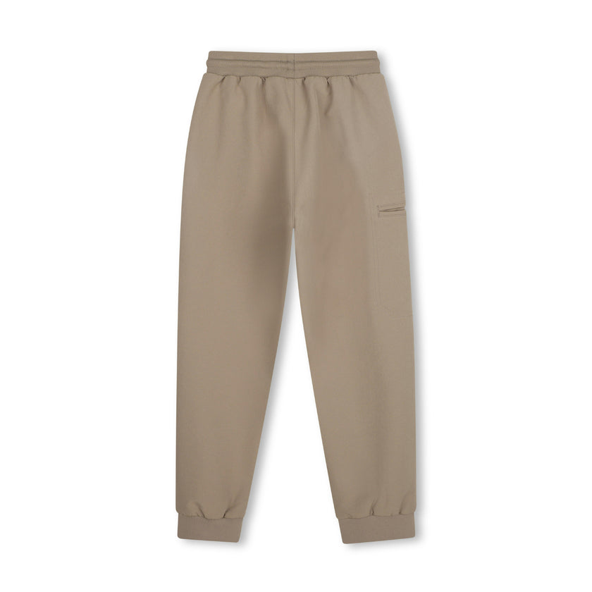 Beige Jogger Sweatpants