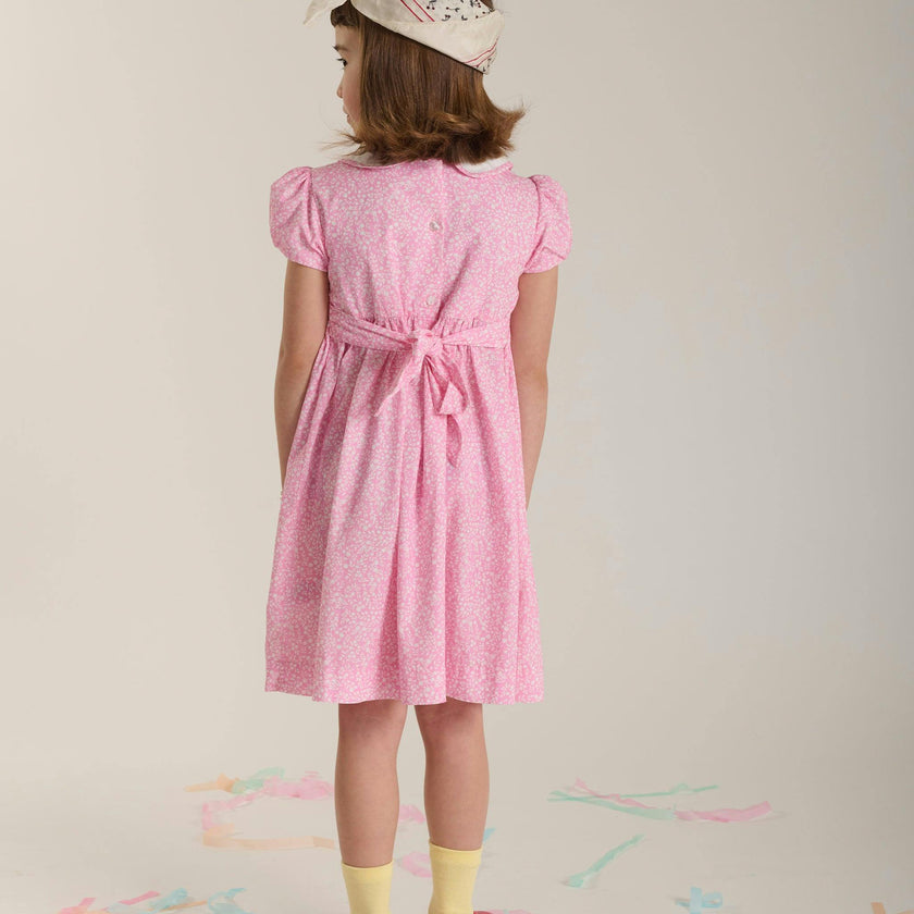 Hand-Smocked Girls Dress - Esme