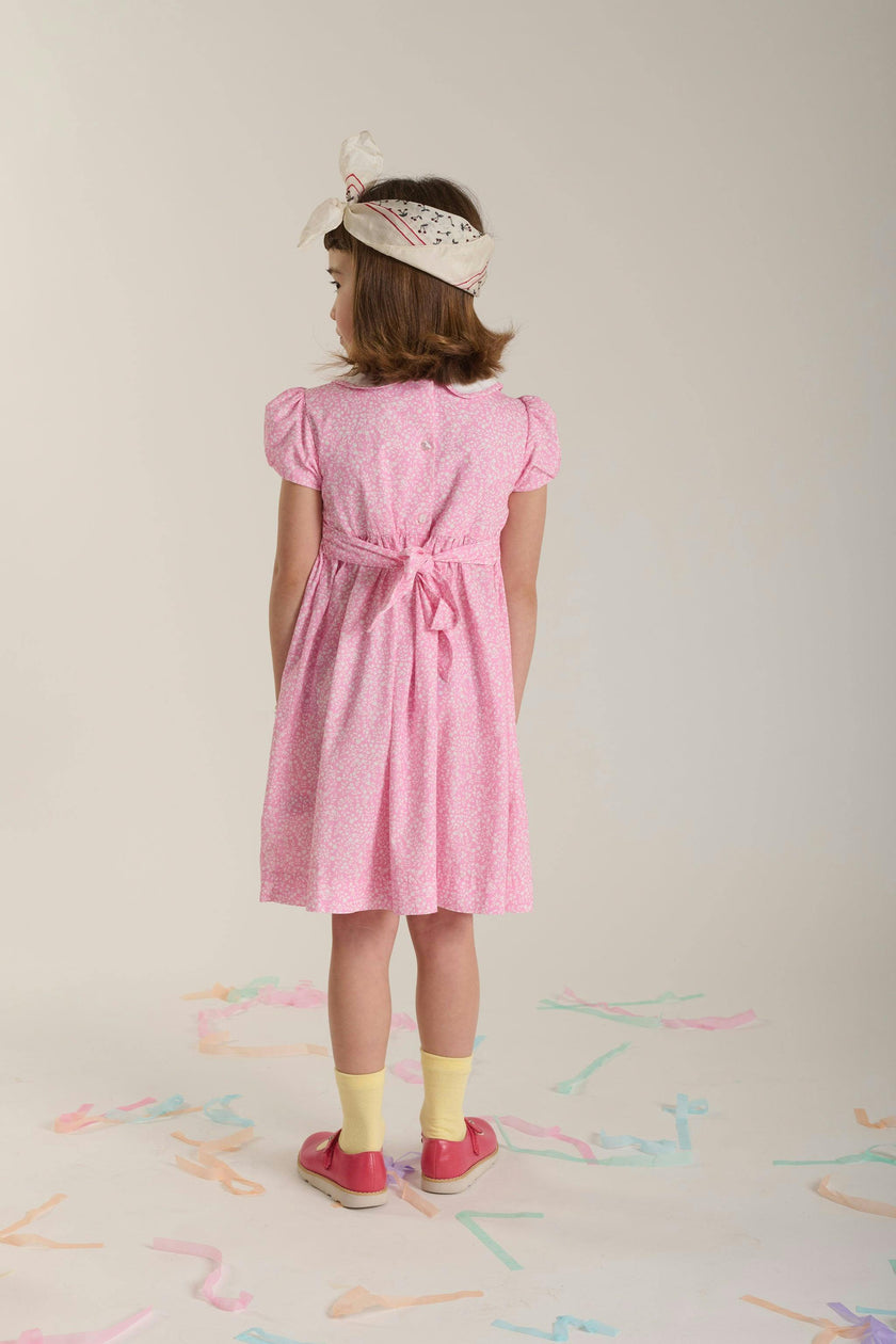 Hand-Smocked Girls Dress - Esme