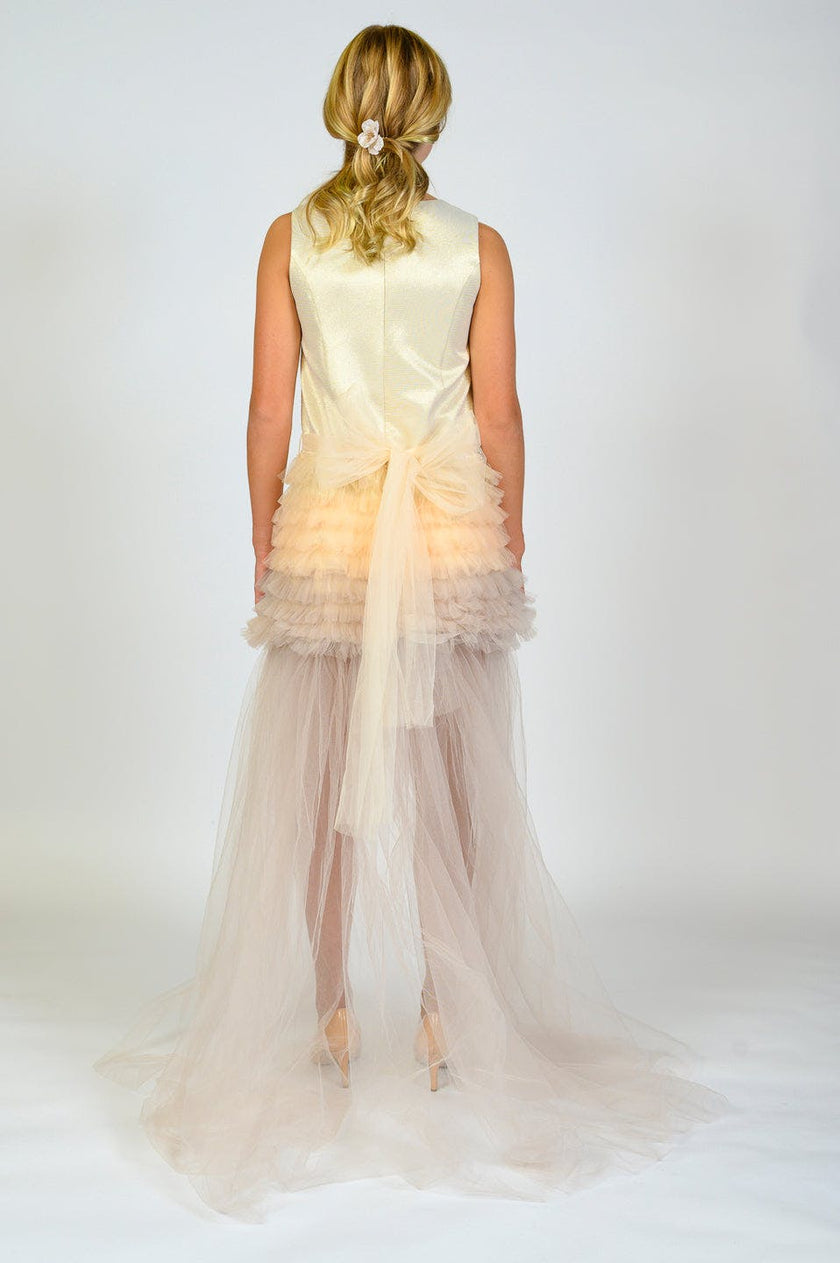Champagne Euclid Dress