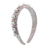 Multicolored Pearl Studded Headband