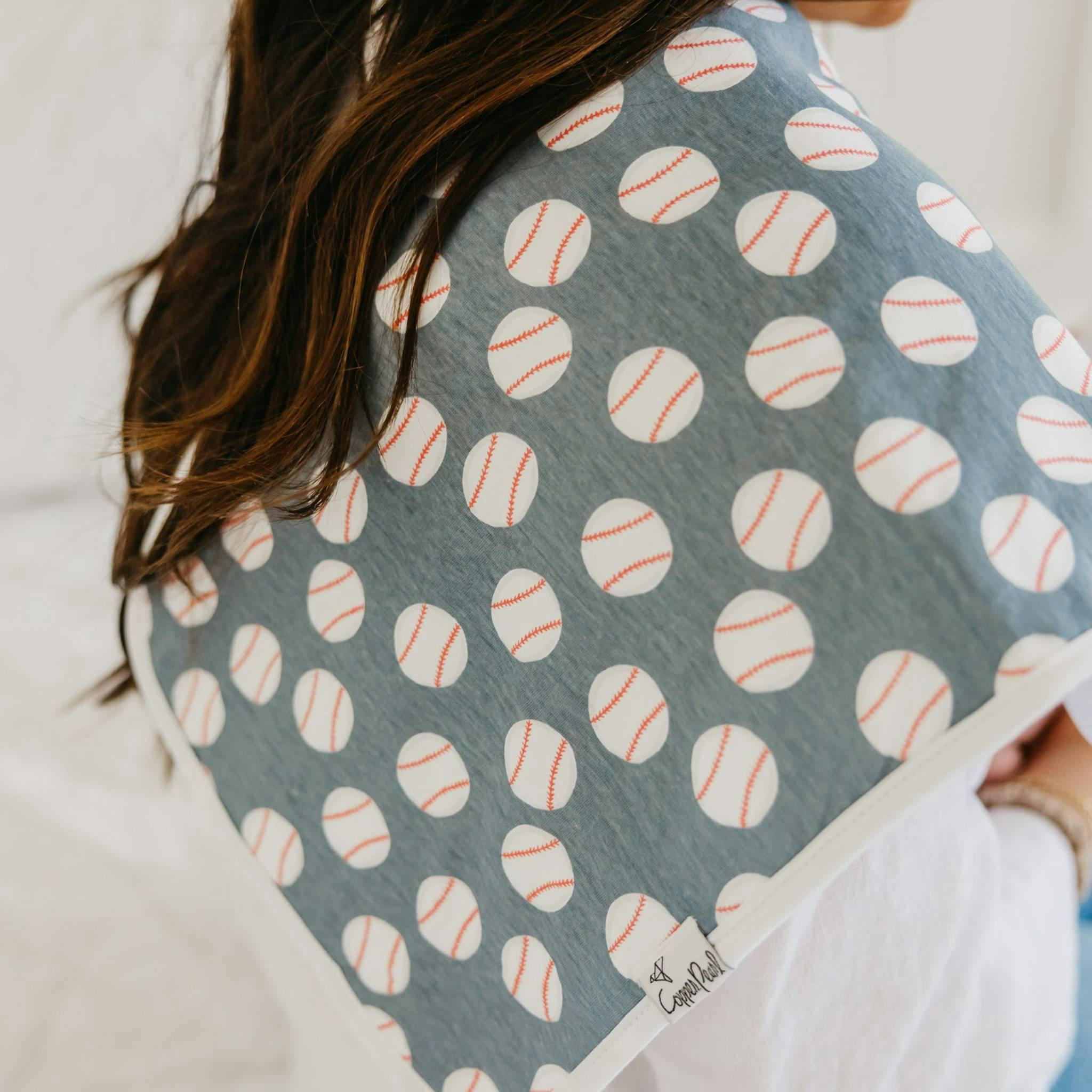 3 Pack Premium Burp Cloths - Slugger
