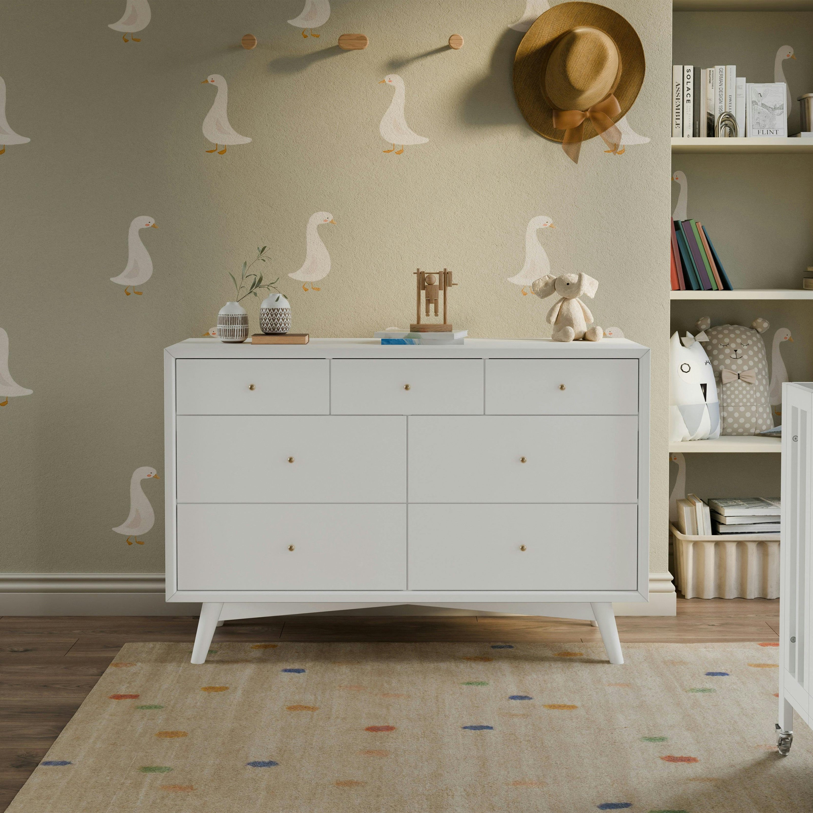 Babyletto Palma 7-Drawer Wide Assembled Dresser (53