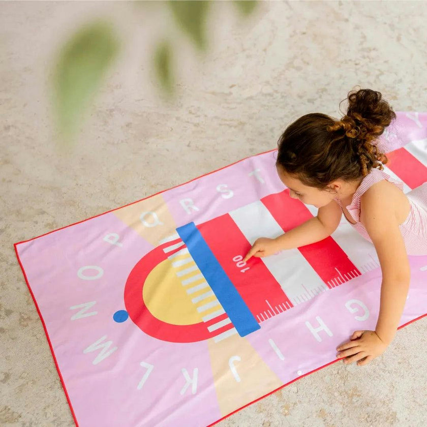Play Towel Lighthouse – Double-Sided Kids Play Towel