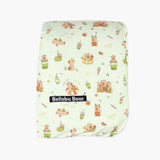 Capybara Boba Bamboo Sherpa Blanket