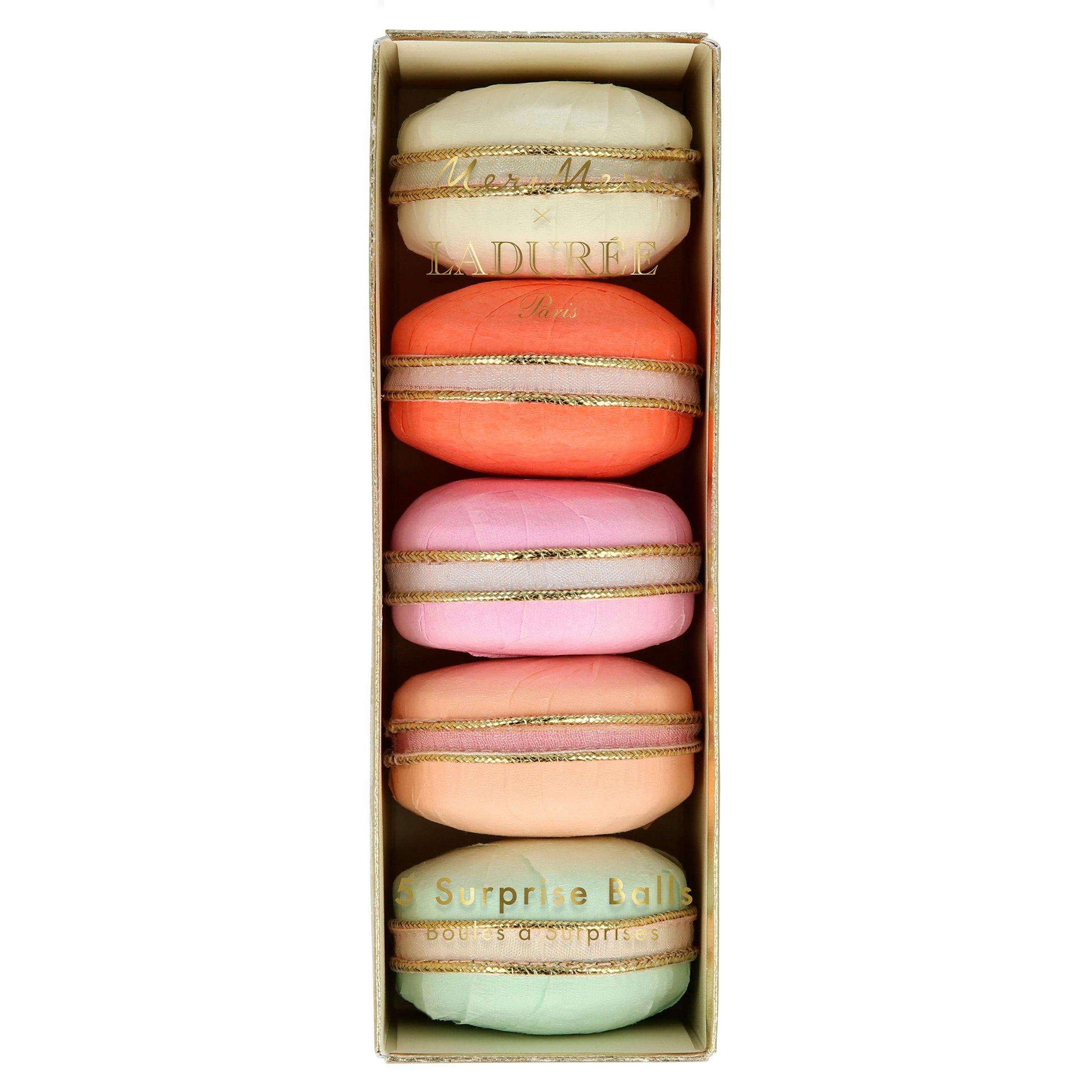Meri Meri x Ladurée Paris Macaron Surprise Balls
