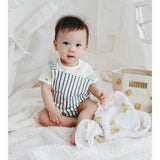 Criss-Cross Overall One-Piece, Navy