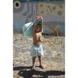 Pastel stripes classic swim shorts
