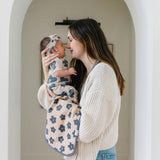 3 Pack Premium Burp Cloths - Gemma In Tan