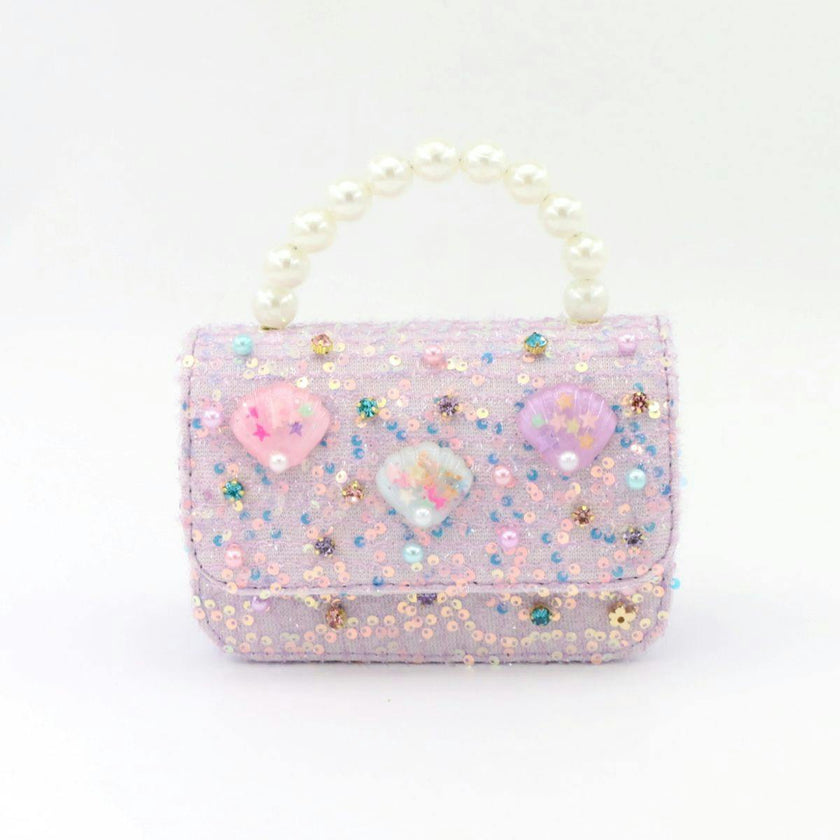 Shells Tweed Purse