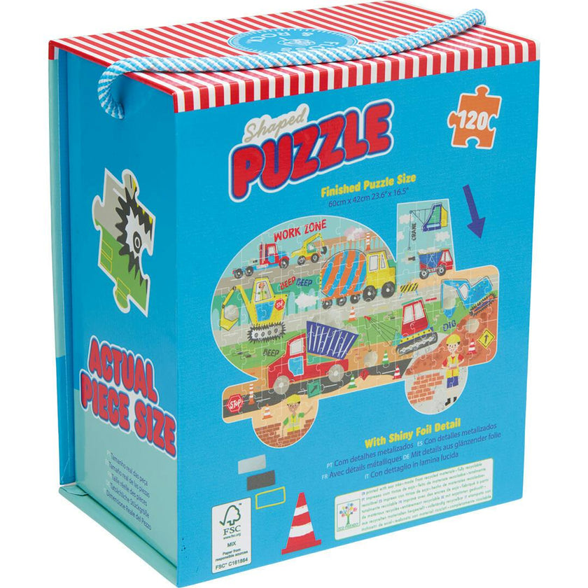 Construction 120pc Shaped Puzzle