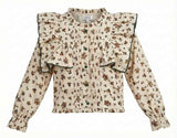 Effie Top Cream Vintage Floral