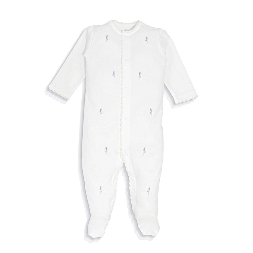 Pima Baby Pajama Lavender