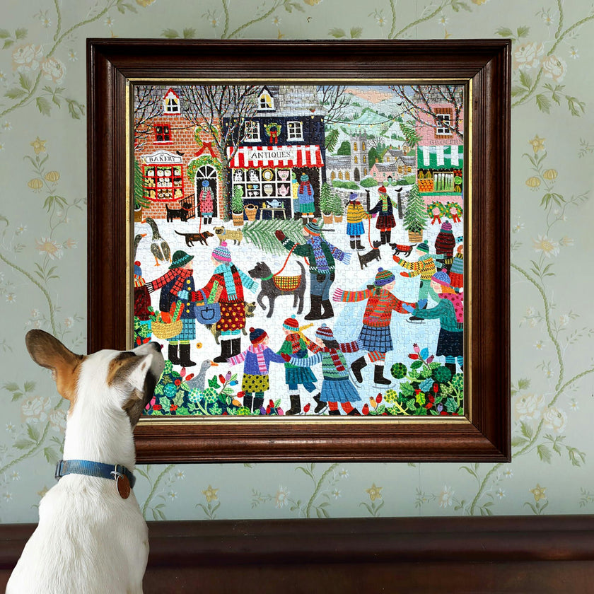 Piece & Love: Christmas in the Square - 1000 pc Puzzle