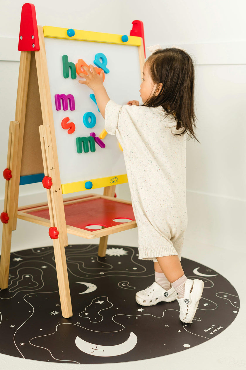 Catch All Mat for Mealtime & Playtime Mess