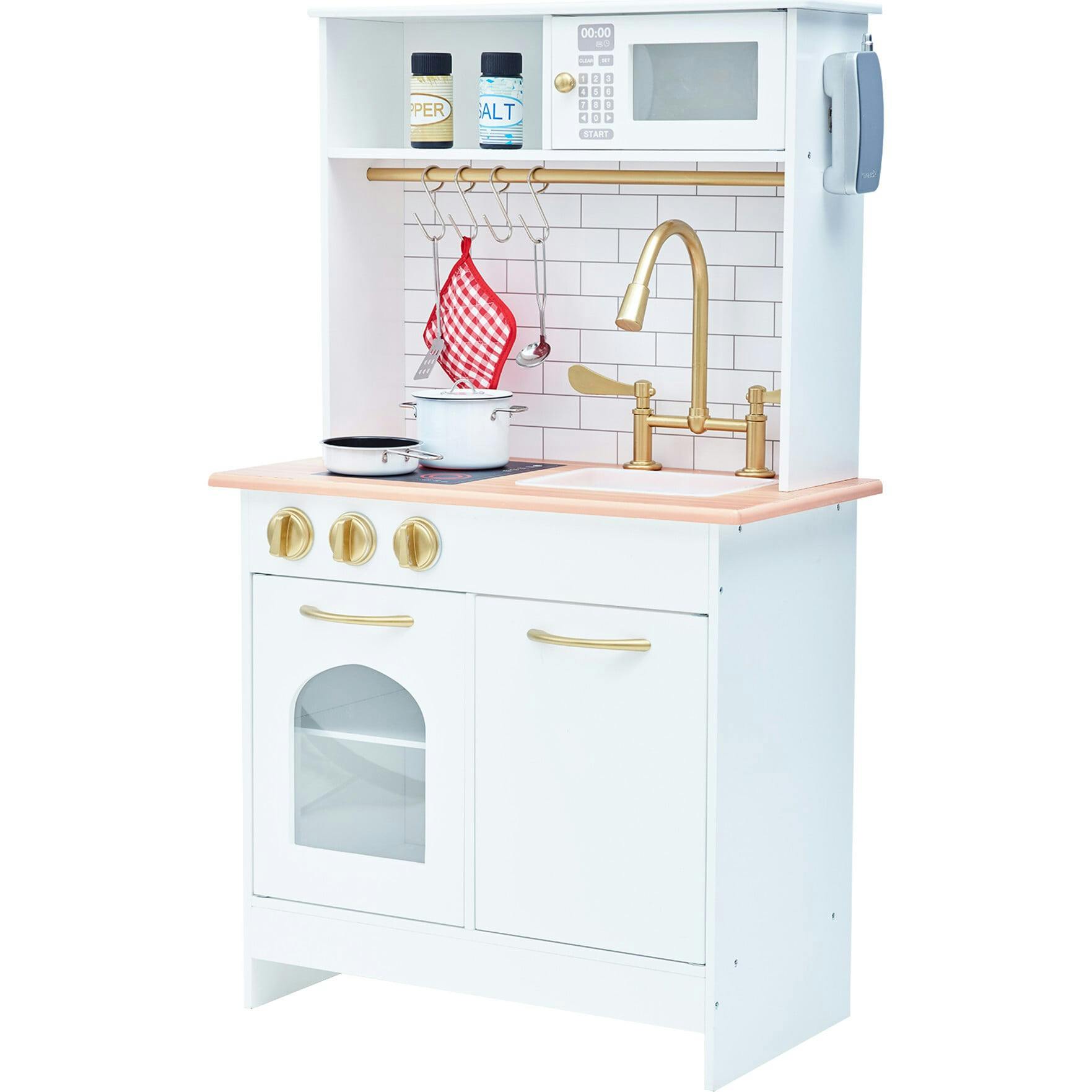 Teamson Kids Little Chef Boston Wooden Play Kitchen