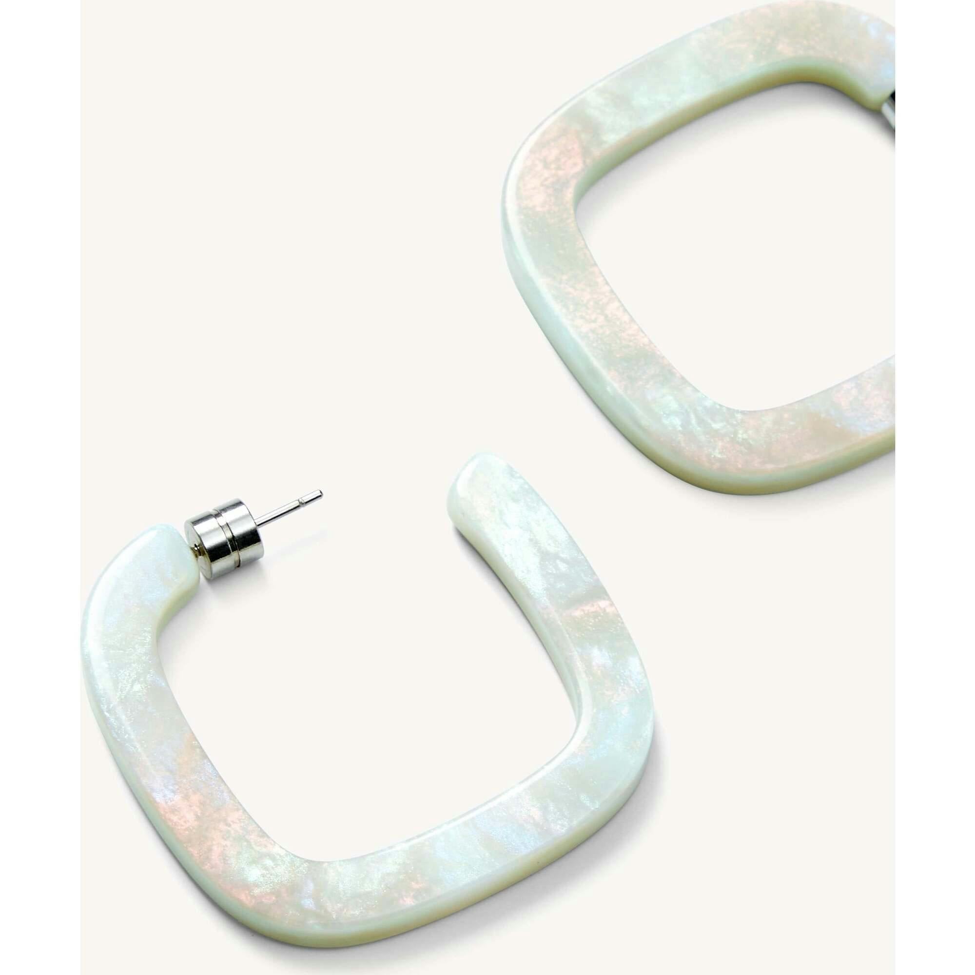 Midi Square Hoops