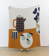 Breakfast Knit Blanket